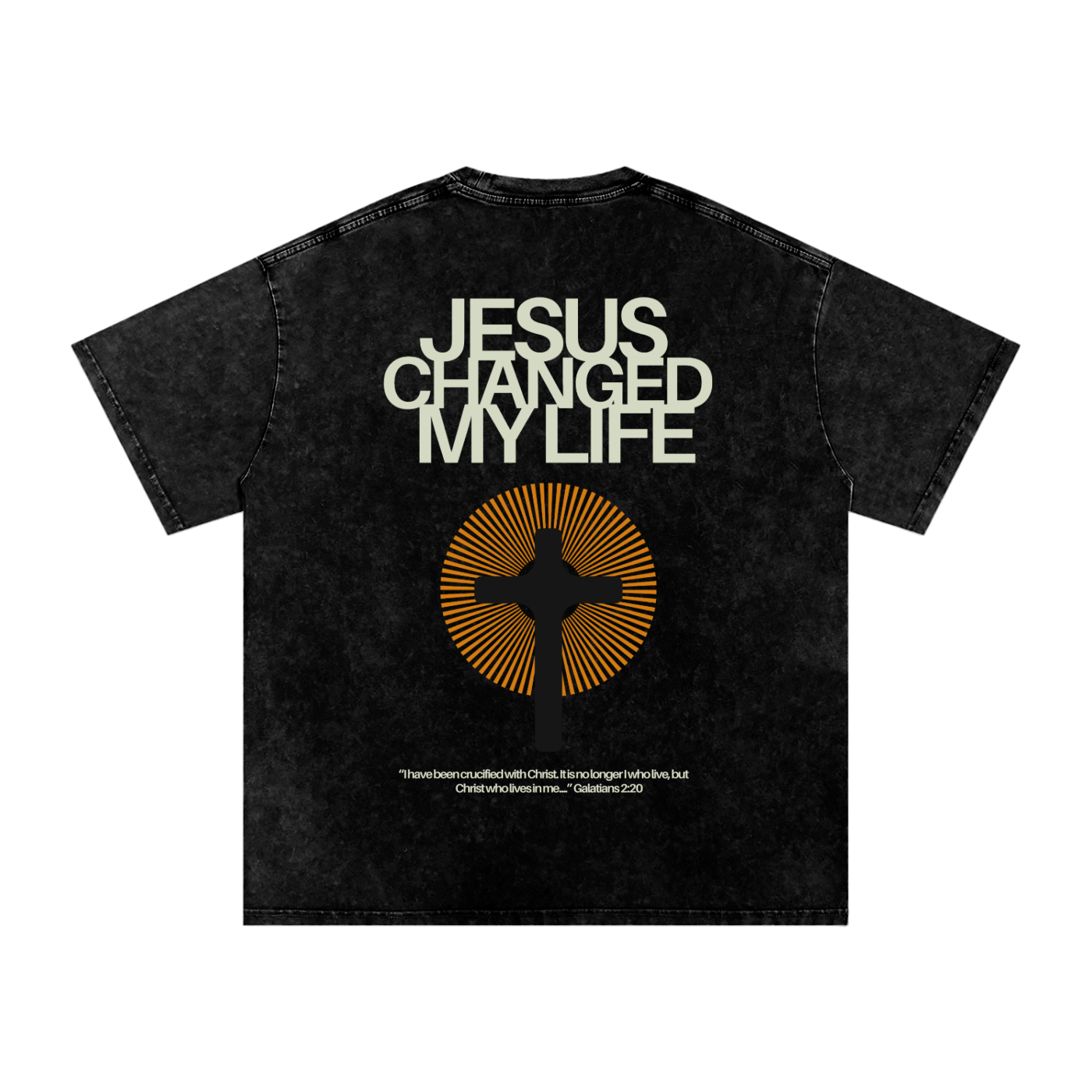 Acid Wash Oversize T-Shirt - 250 GSM
